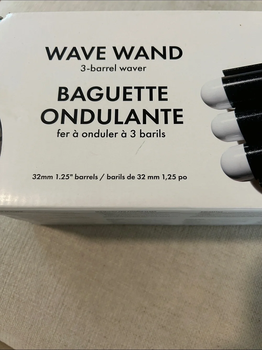 Bondi Boost WAVE WAND 3- barrel waver, NWT Open box